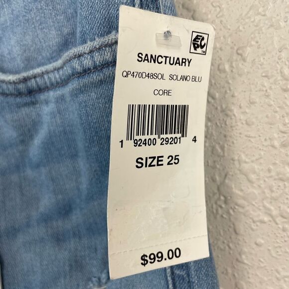 NWT Sanctuary Modern Straight Crop Jeans Size 25 - Picture 3 of 8
